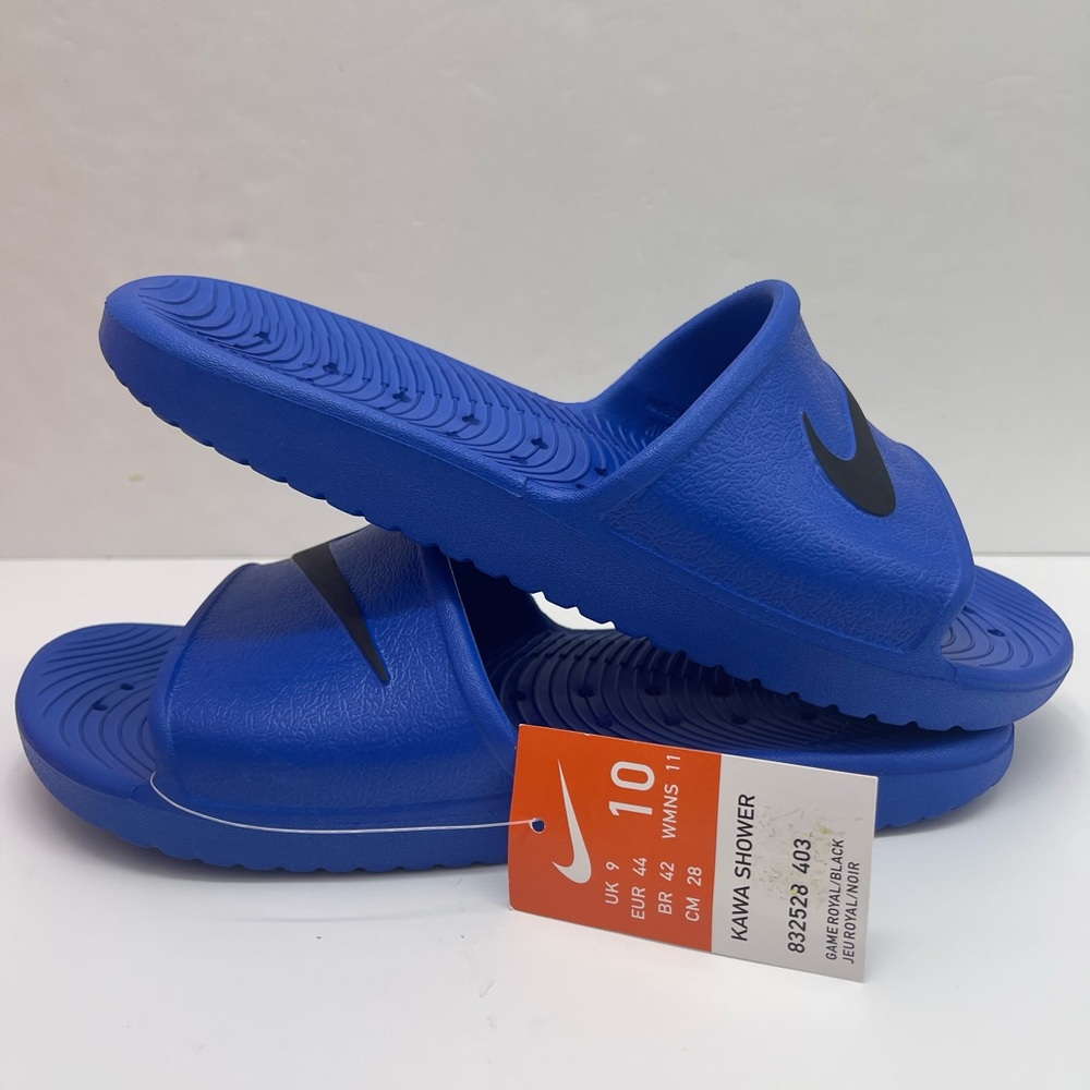Nike Men’s Royal Blue Slide Sandals KAWA SHOWER
832528 403
GAME ROYAL/BLACK - Picture 14 of 15